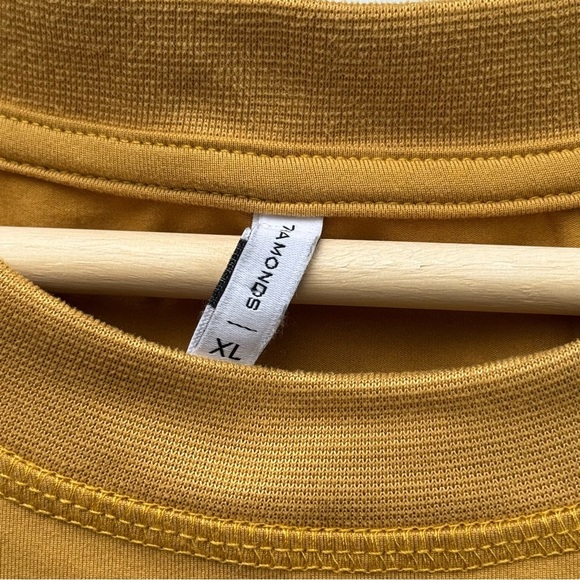 7 Diamonds Mustard Mini Dress - Picture 8 of 9